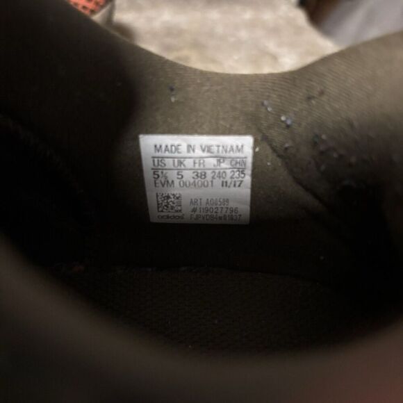 ADIDAS Prophere Woven Green Orange AQ0509 Sneakers Shoes M’s 5.5/W’s 7 - Picture 5 of 7